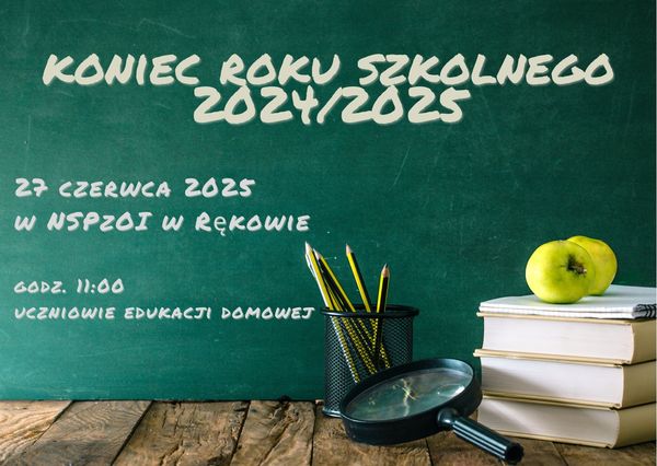 Zakończenie roku szkolnego 24/25